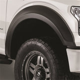 Bushwacker 17-18 Ford F-250 Super Duty Extend-A-Fender Style Flares 2pc - Black 20087-02