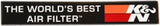 K&N X-Stream Top Filter X-Stream 14 inch OD Black 66-1401