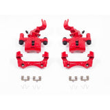 Power Stop 94-97 Mazda Miata Rear Red Calipers w/Brackets - Pair S1377A