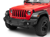 Raxiom 18-22 Jeep Wrangler JL/JT Axial 9-Inch LED Headlights w/RGB Halo- Blk Housing (Clear Lens) J142668