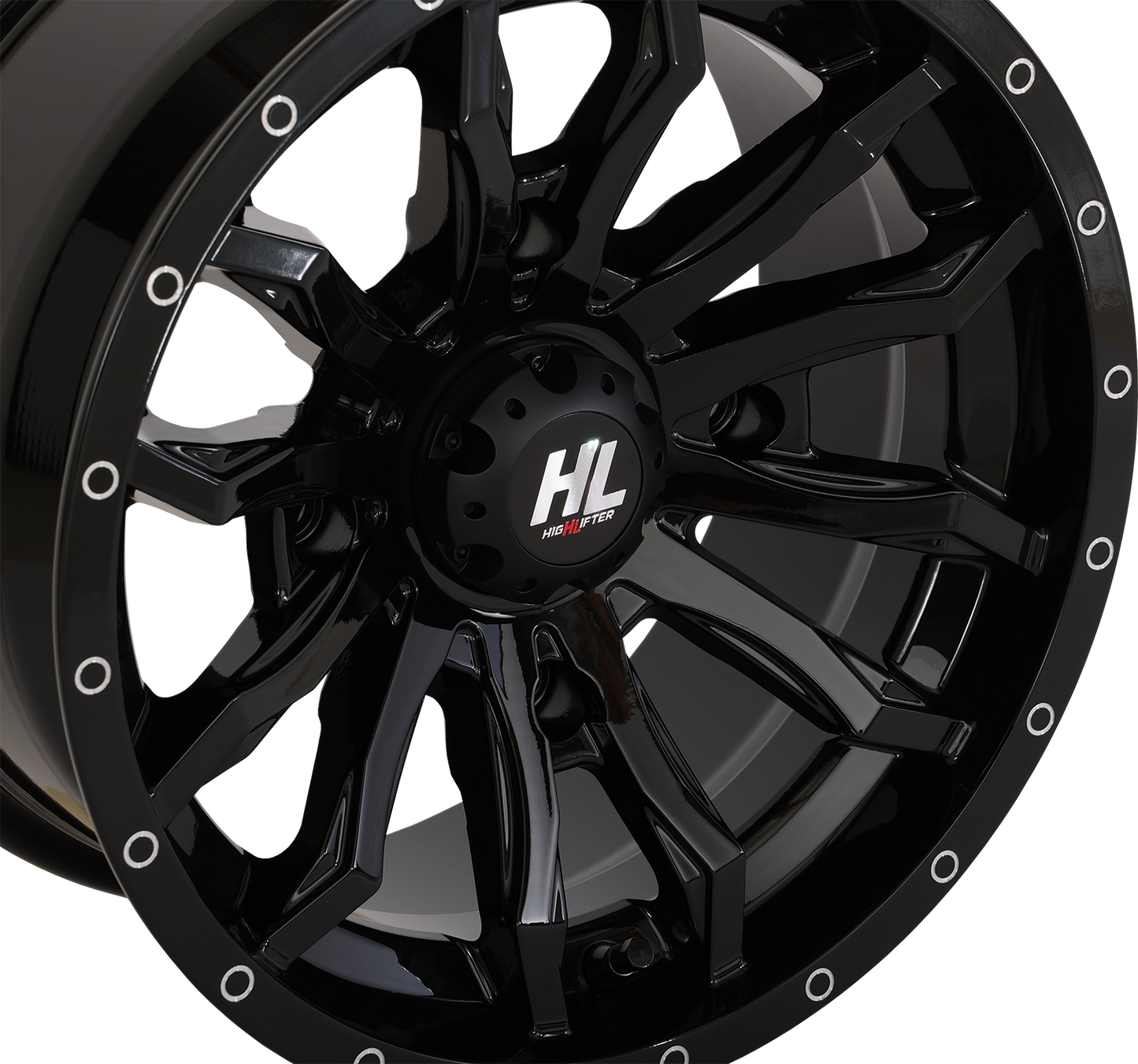 HIGH LIFTER Wheel - HL21 - Front/Rear - Gloss Black - 14x7 - 4/137 - 4+3 (+10 mm) 14HL21-1237