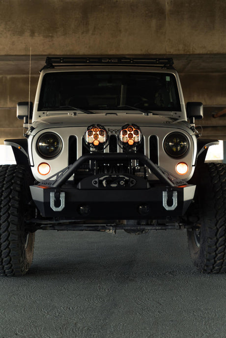 DV8 Offroad 07-18 Jeep Wrangler JK Slim Fender Flares FDJK-07
