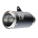 LEOVINCE LV Corsa Slip-On Muffler - Black Ninja ZX-10R/RR 2016-2025  15406B 1811-4491