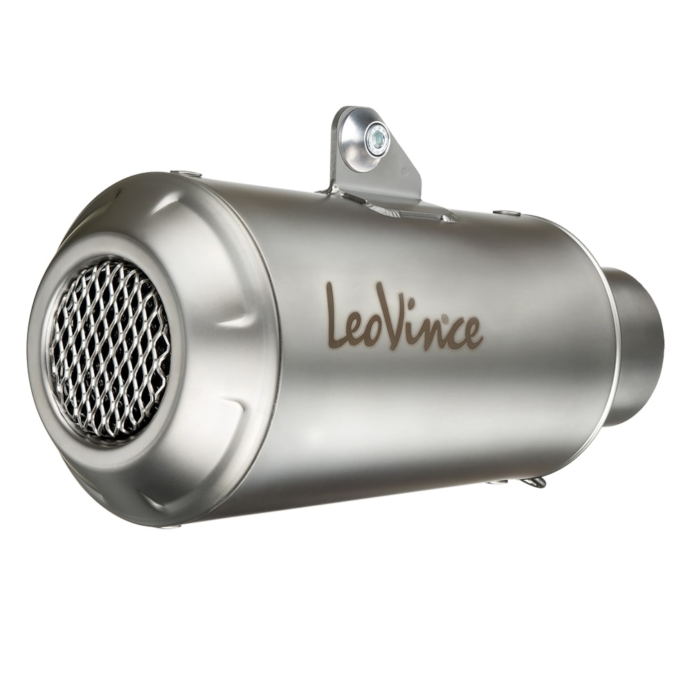 LEOVINCE LV-10 Slip-On Muffler - Stainless Steel Ducati Monster 937 2021-2023 15260 1811-4425