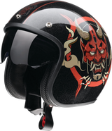 Z1R Saturn Helmet - Devilish - Gloss Black/Red - Small 0104-2877