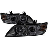 Spyder BMW Z3 96-02 Projector Headlights LED Halo Smoke High H1 Low H1 PRO-YD-BMWZ396-HL-SM 5009104