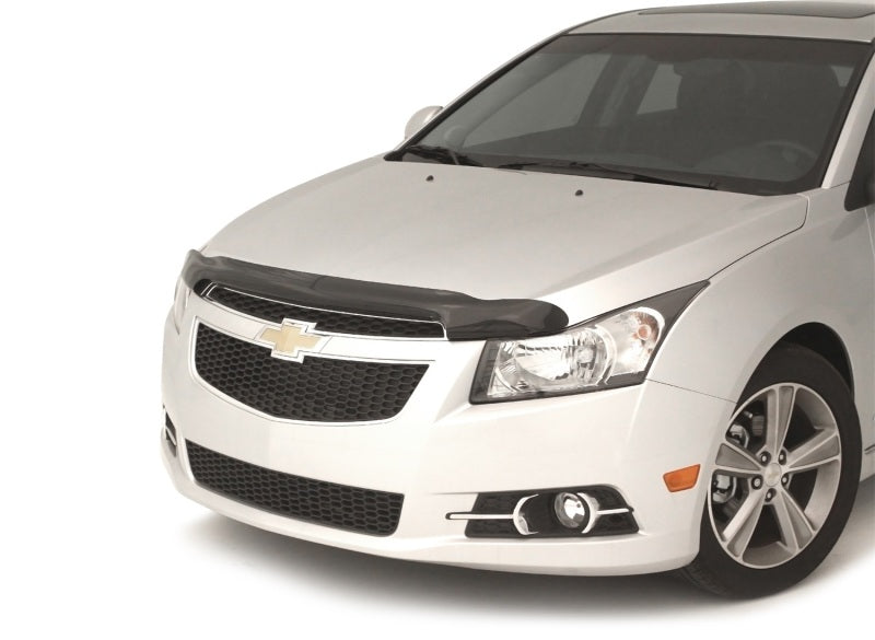 AVS 11-15 Chevy Cruze Carflector Low Profile Hood Shield - Smoke 20419