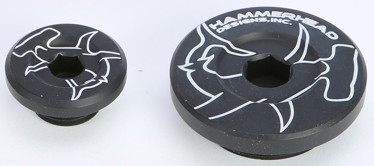 HAMMERHEAD Engine Plugs Black Yz450f '06-09 32-0222-00-60