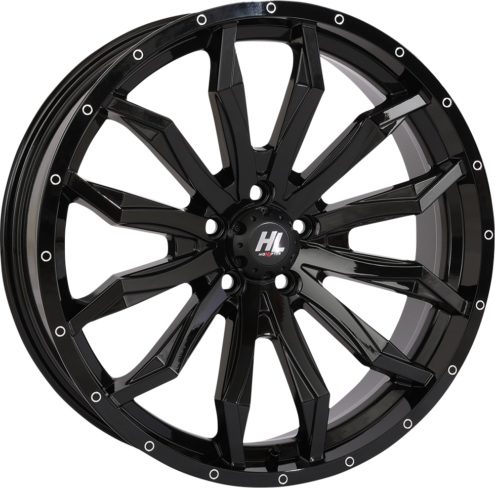 HIGH LIFTER Wheel - HL21 - Front/Rear - Gloss Black - 20x7 - 4/137 - 4+3 (+10 mm) 20HL21-1237