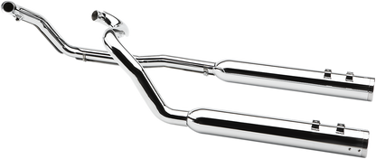 COBRA True Dual Headpipes - Chrome - '07-'08 FL 6251