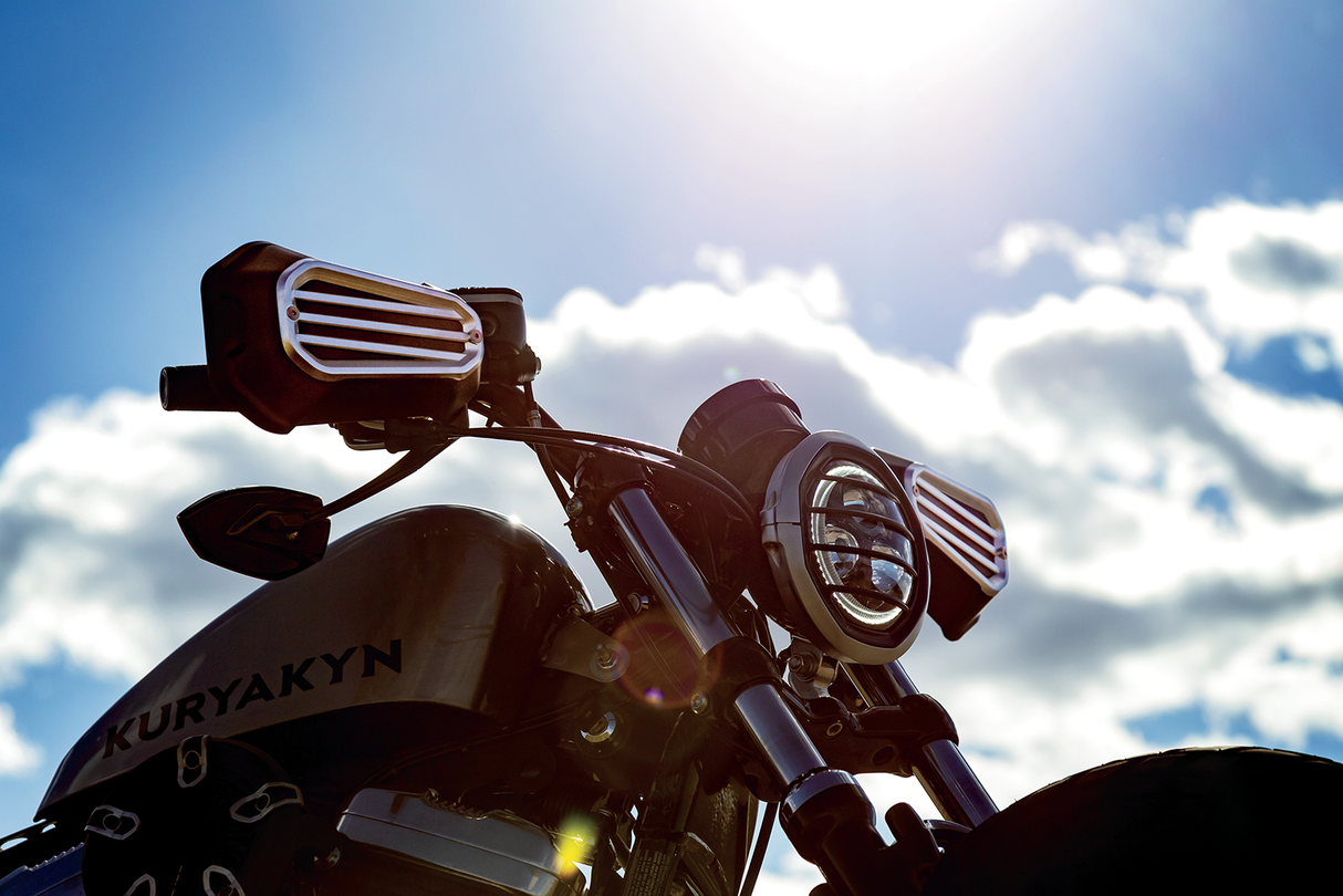 KURYAKYN 5 3/4" Headlight Trim - Silver 6687