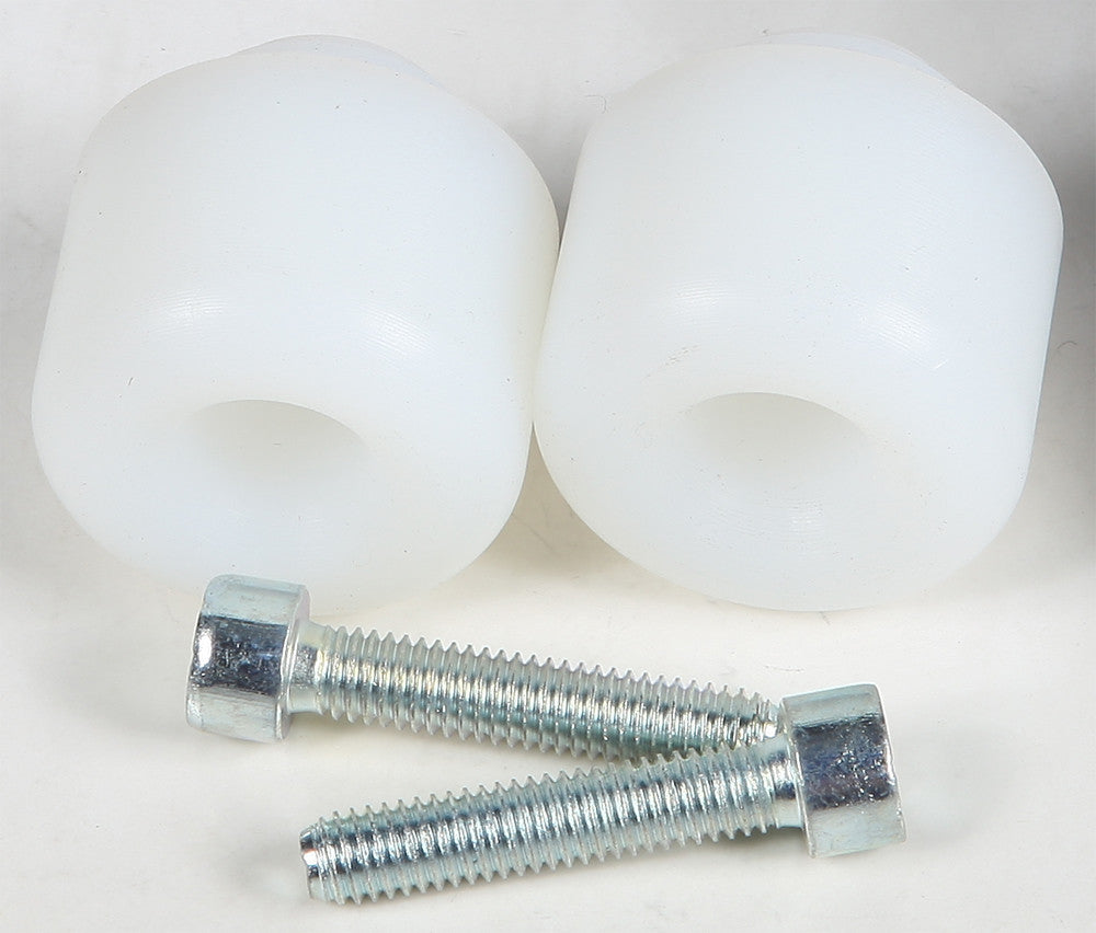 SHOGUN Bar End Sliders White 725-1650