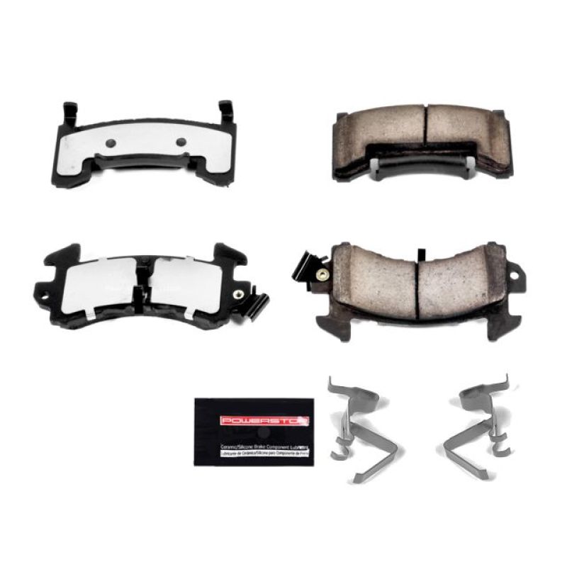 Power Stop 79-85 Avanti II Front or Rear Z36 Truck & Tow Brake Pads w/Hardware Z36-154