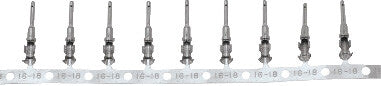 NAMZ CUSTOM CYCLEDeutsch Stamped Male Terminals Hd# 72190-94 100-PkSTAMP-PINS
