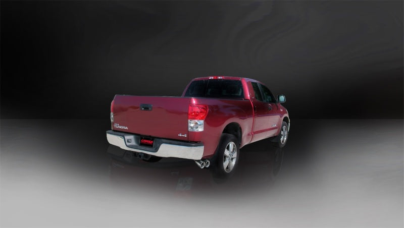 Corsa 11-14 Toyota Tundra Double Cab/Crew Max 5.7L V8 Polished Sport Cat-Back Exhaust 14916