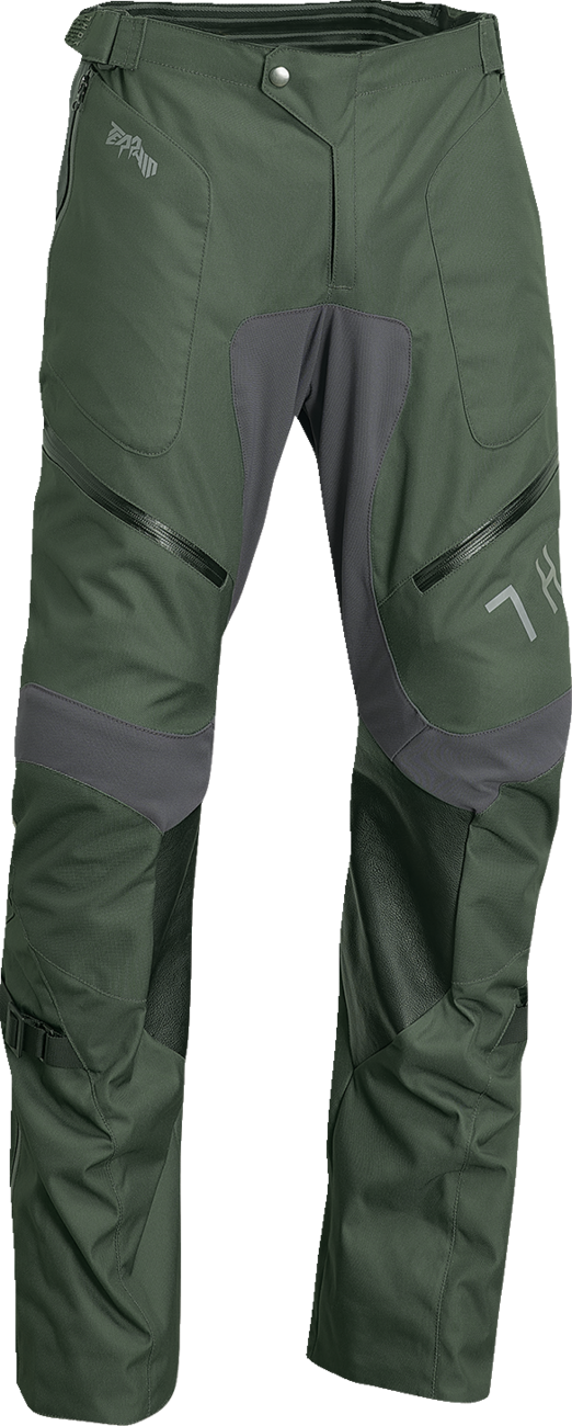 THOR Terrain Over-the-Boot Pants - Army Green/Charcoal - 42 2901-10458