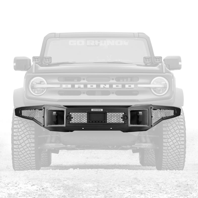 Go Rhino 21-24 Ford Bronco (2 and 4 Door) Rockline Full Width Bumper 331400T