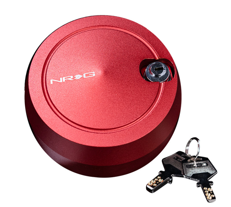 NRG Quick Lock V2 w/Free Spin - Red (Will Not Work w/Thin Version QR or Quick Tilt System) SRK-201RD
