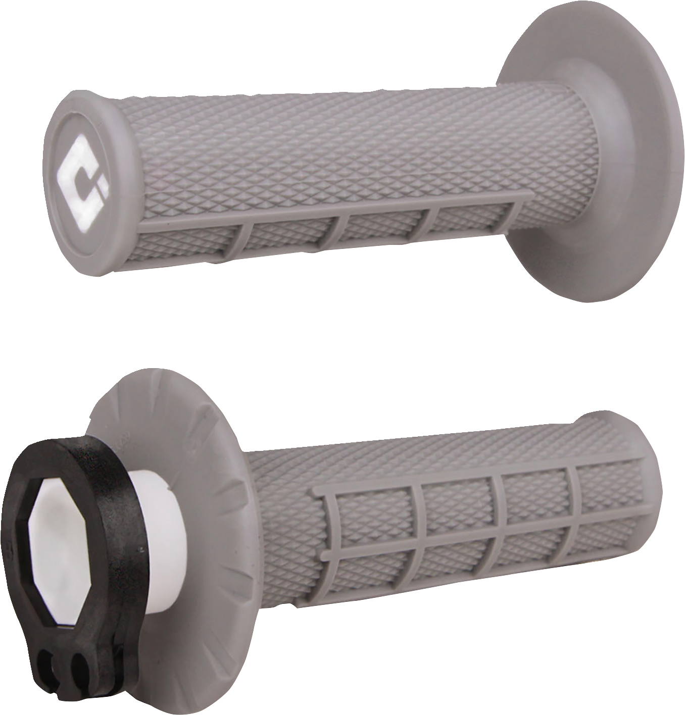 ODI Grips - MX - Half Waffle - Soft Gray H36HWG