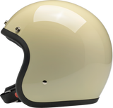 BILTWELL Bonanza Helmet - Gloss Vintage White - Small 1001-102-202