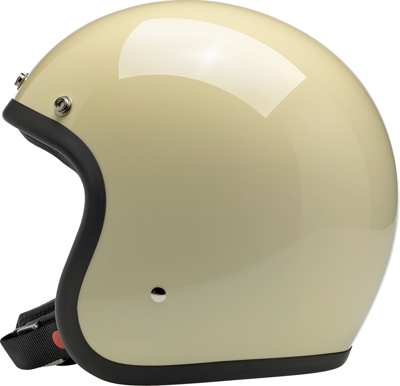 BILTWELL Bonanza Helmet - Gloss Vintage White - 2XL 1001-102-206