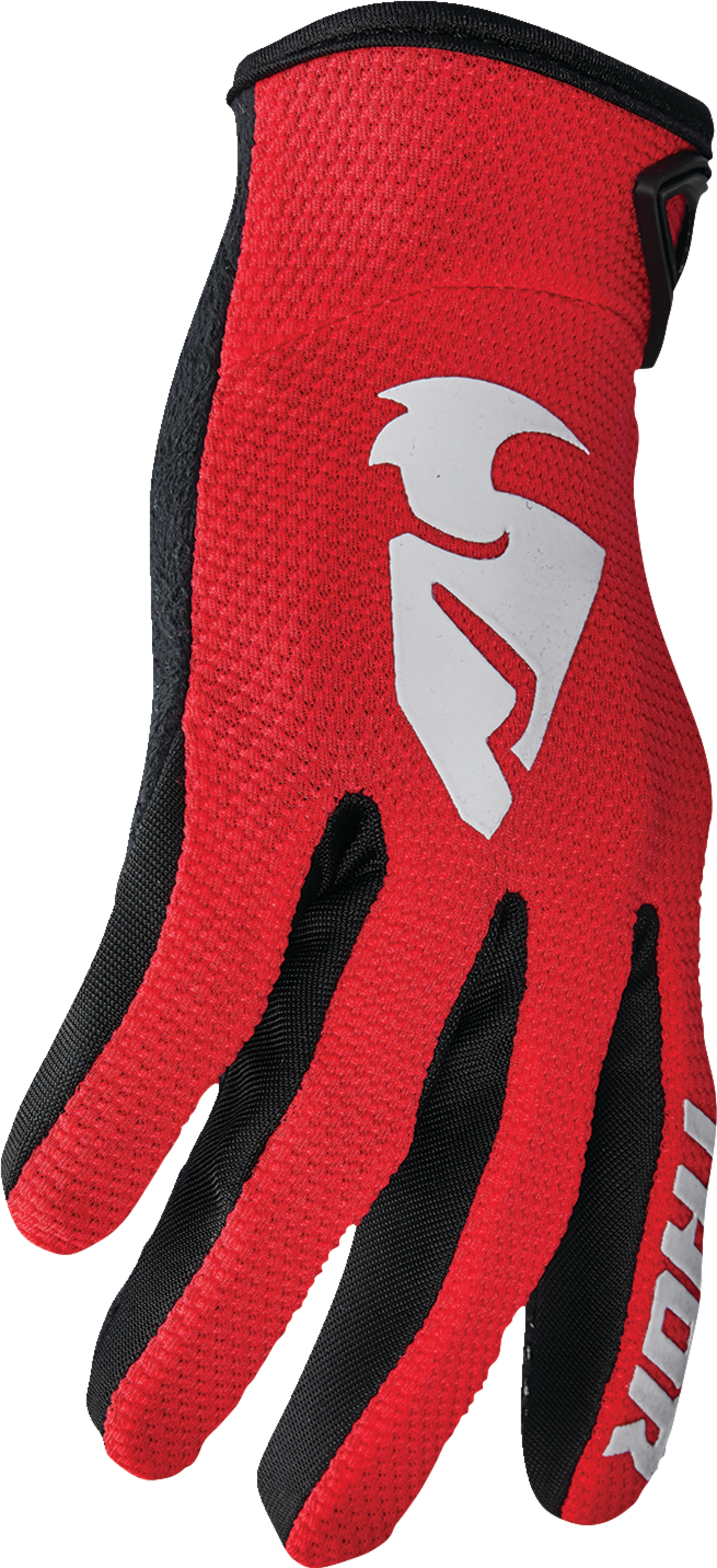 THOR Sector Gloves - Red/White - Large 3330-7270