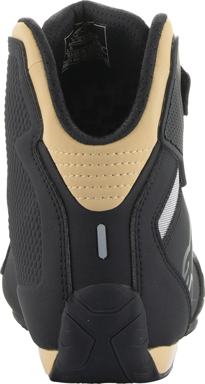 ALPINESTARS Women's Sektor Shoes - Black/Champagne - US 6 2515719-1090-6