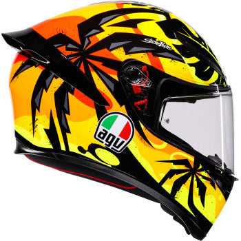 AGV Helmet K1 S Tropicrush Black/Orange Sm 2118394018-070-S