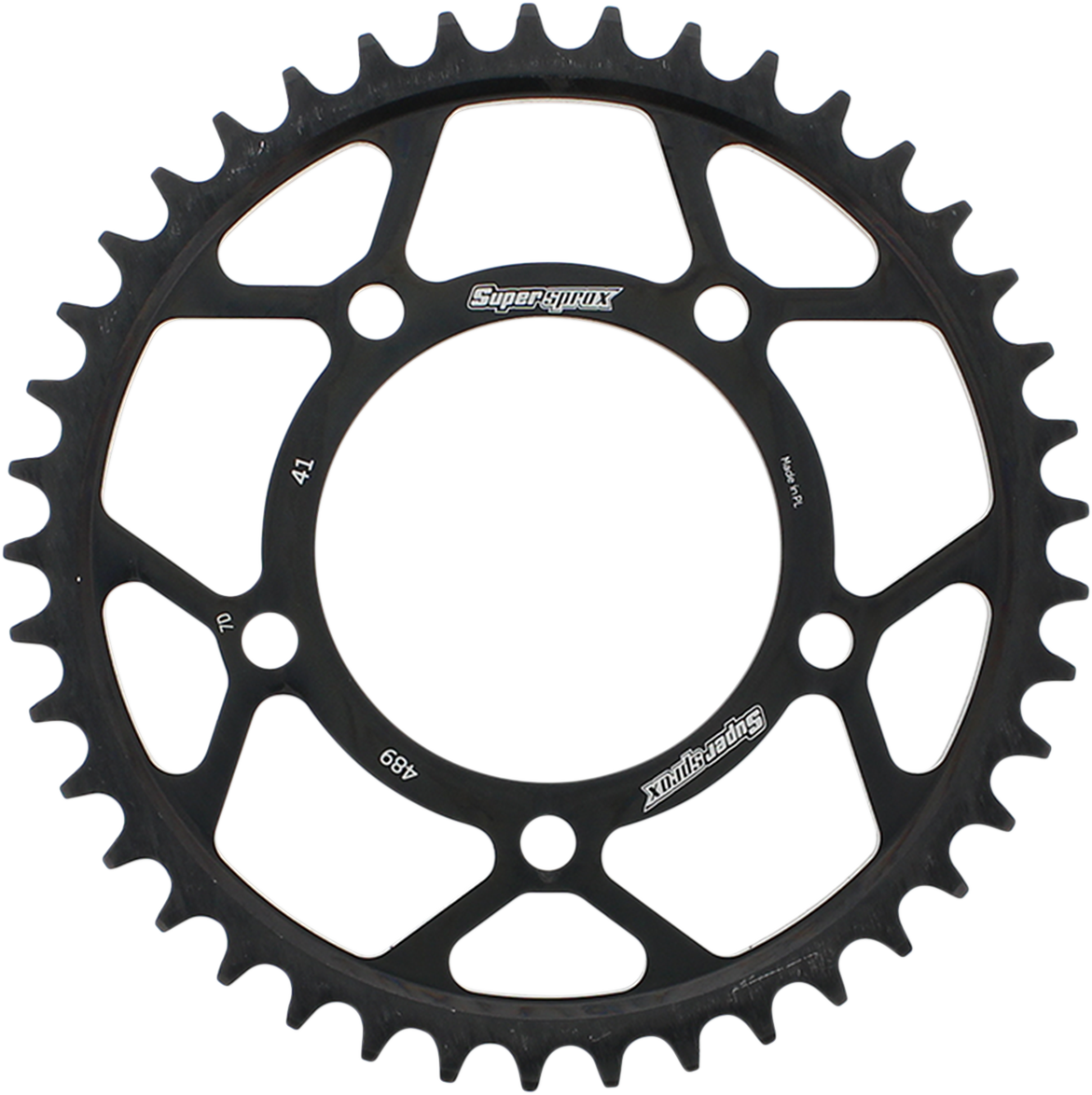 SUPERSPROX Rear Sprocket - 41 Tooth RFE-489-41-BLK