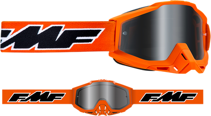 Gafas FMF PowerBomb Sand - Rocket - Naranja - Ahumado F-50043-00003 2601-2985 