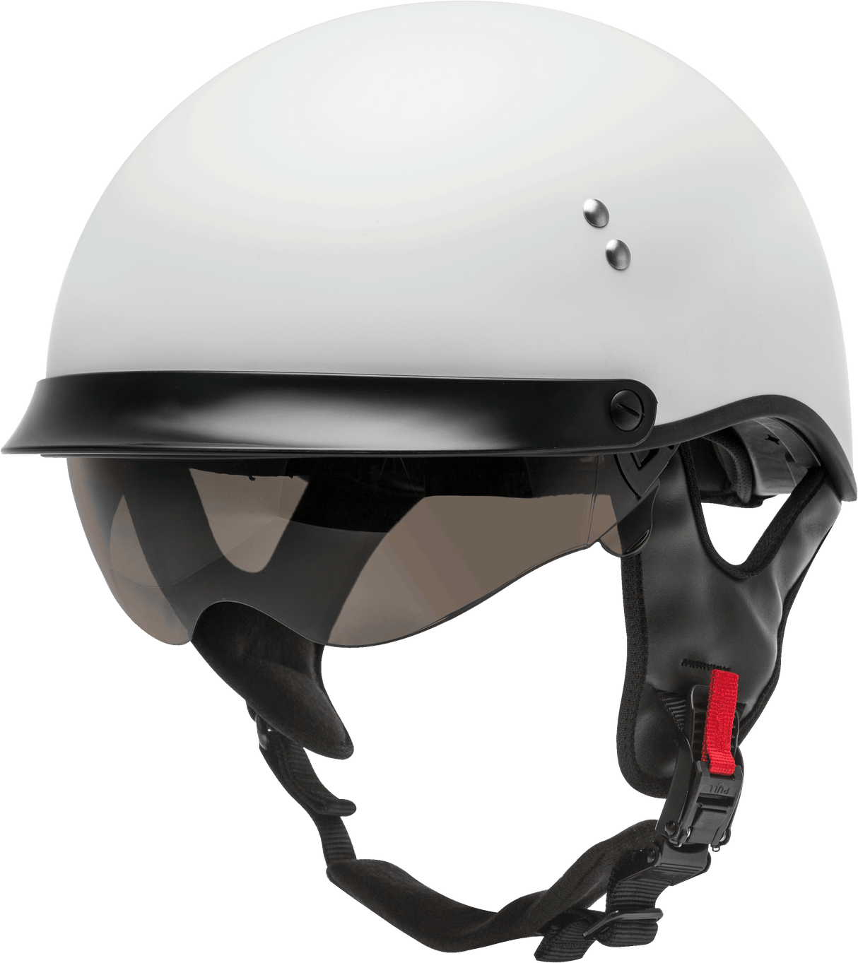 GMAX Hh-65 Half Helmet Full Dressed Matte White 2x H9650208
