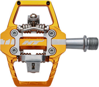 HT COMPONENTS T1 Mtb Pedal Orange 68x84x17mm Cleat Included 102001T1205101