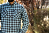 BILTWELL Pacific Flannel Shirt - Large 8145-069-004