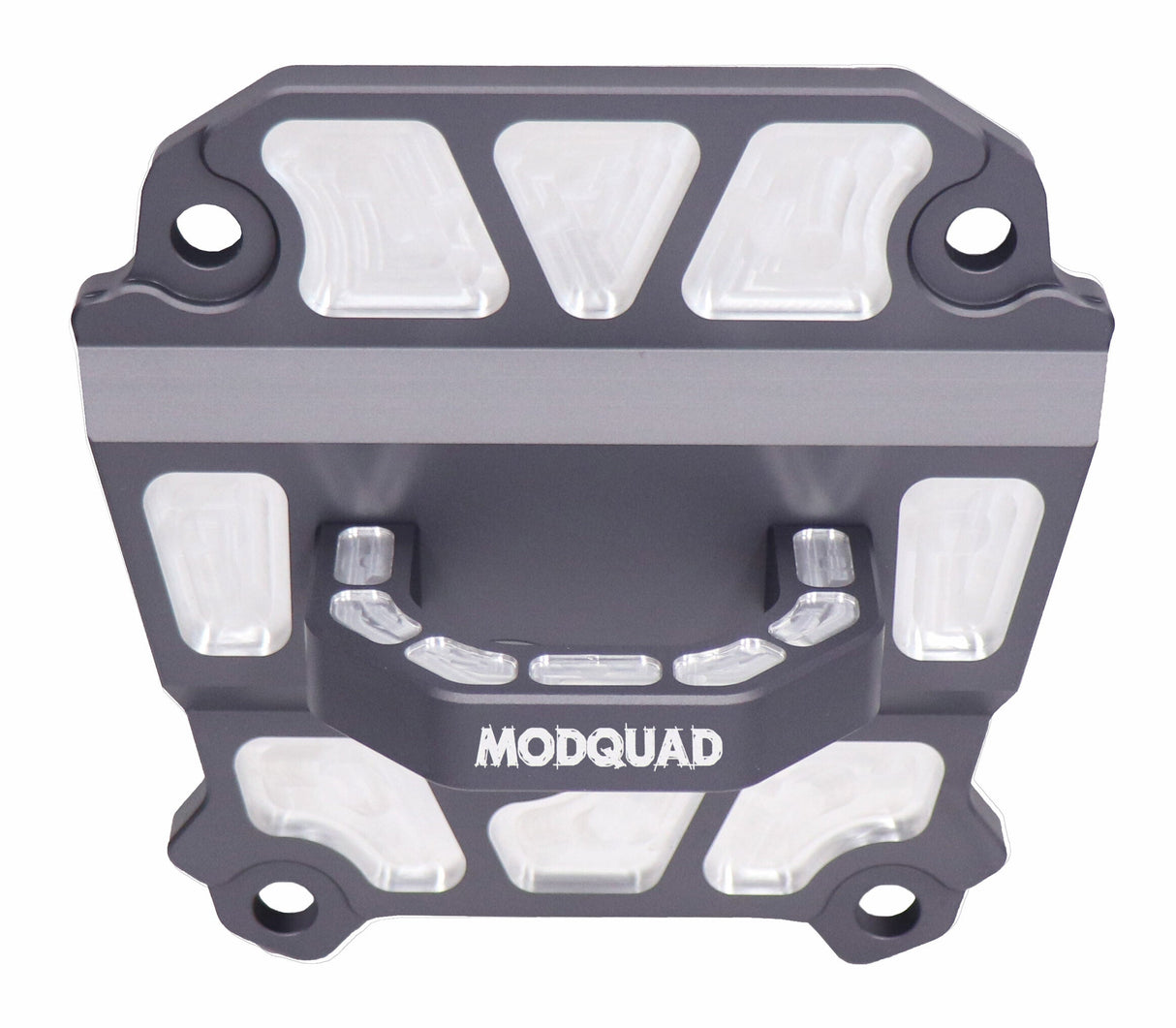 MODQUADRear Differential Plate W/Hook Grey PolRZR-RDH-1K-G