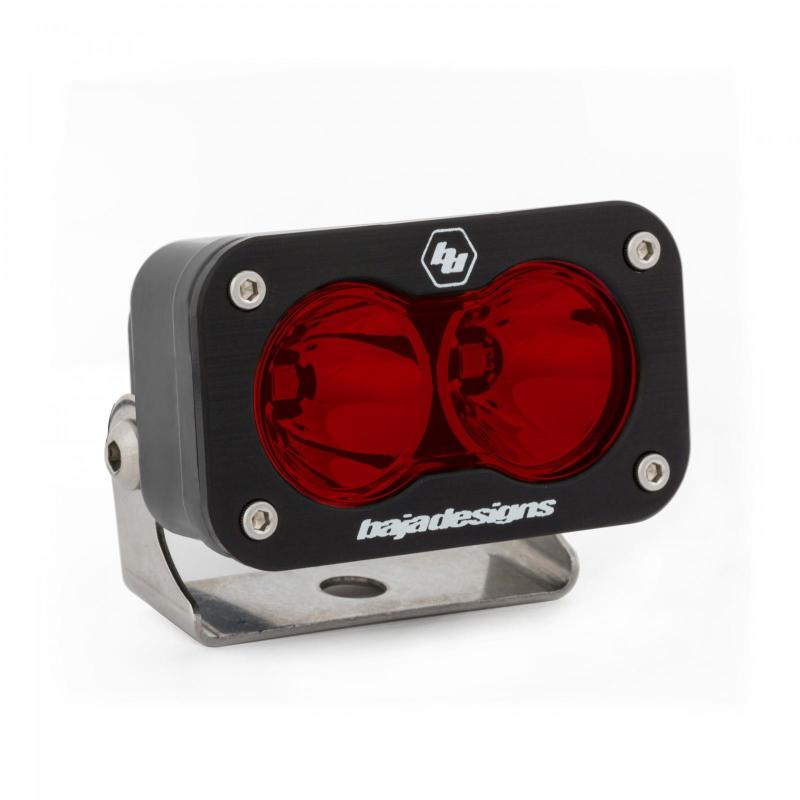 Baja Designs S2 Sport Spot Pattern LED Work Light - Red 540001RD