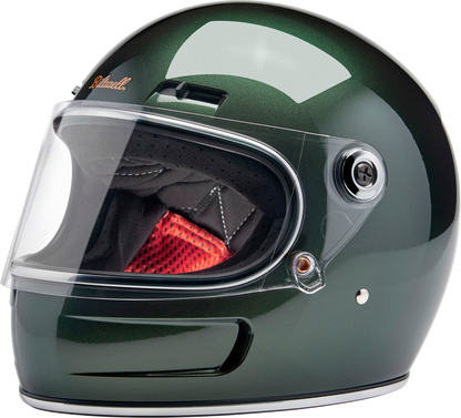 BILTWELL Gringo SV Helmet - Metallic Sierra Green - Large 1006-324-504