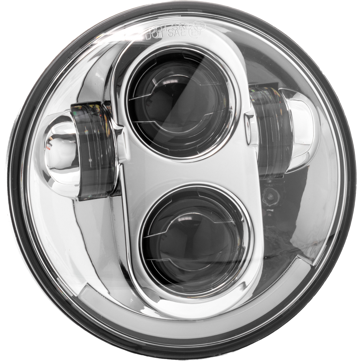 LETRIC LIGHTING CO5.75" Led Headlight ChromeLLC-LH-5C