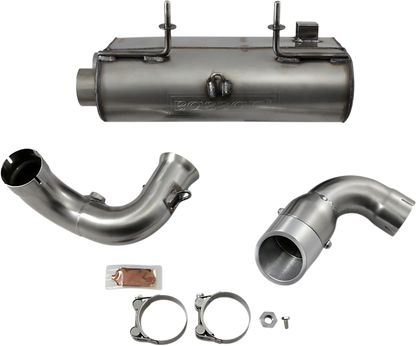 BASSANI XHAUST Muffler - Stainless Steel - RZR XP 900 2014 6R9017