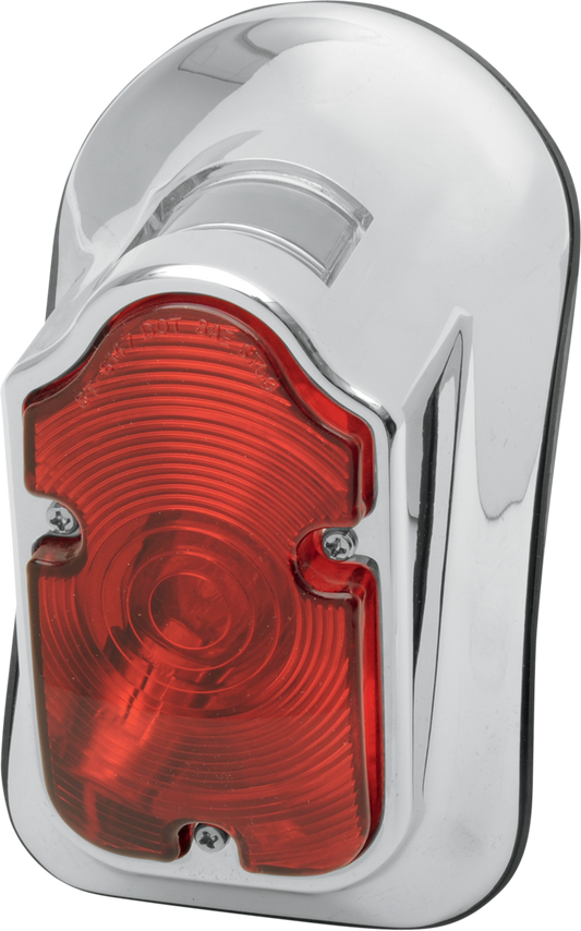 DRAG SPECIALTIES Tombstone Taillight - Top Tag - Red Lens 12-0400