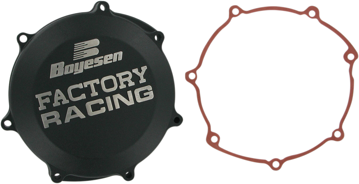 BOYESEN Clutch Cover - Black - YFZ450 CC-38AB