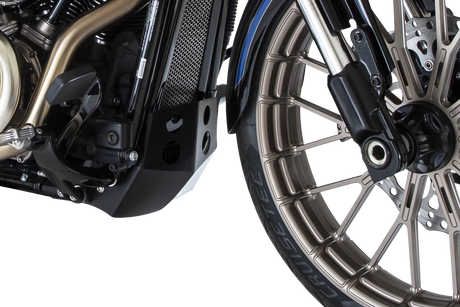 SPEED MERCHANT Skid Plate - Black - Softail SM-STSPBLK