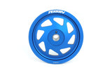 Perrin 2022 BRZ/86 / 19-22 Subaru WRX Lightweight Crank Pulley (FA/FB Eng w/Small Hub) - Blue PSP-ENG-106BL