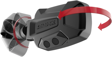 SEIZMIK Pursuit Night Vision Sideview Mirrors - 1-3/4" Clamp 18086