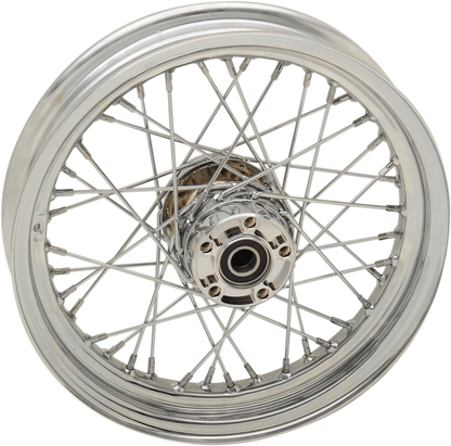 DRAG SPECIALTIES Rear Wheel - Single Disc/No ABS - Chrome - 16"x3.00" - '08+ XL 64414A