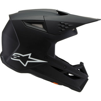 ALPINESTARS Youth SM3 Helmet - Solid - Matte Black - Medium 8302225-110-YM