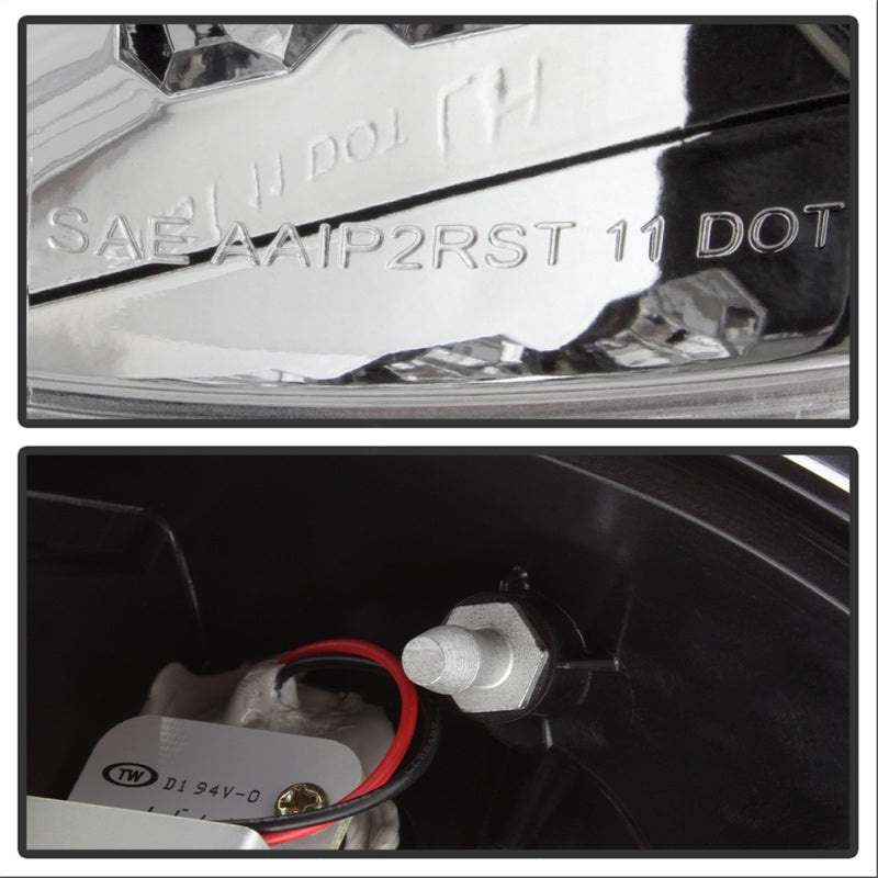 Spyder Ford F150 side 97-03/F250/350/450 Super Duty 99-07 LED Tail Lights Chrm ALT-YD-FF15097-LED-C 5003478