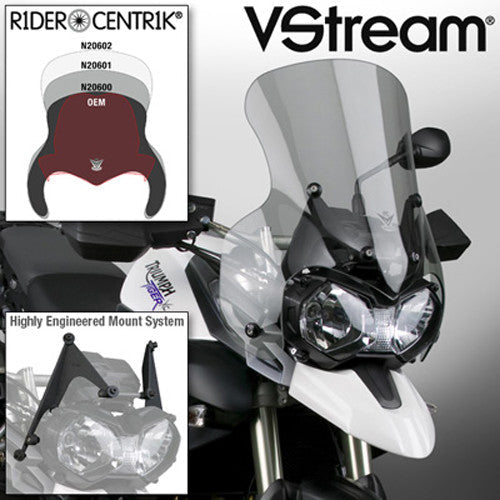 NATIONAL CYCLEVstream Sport/Tour Screen Light Smoke ReplacementN20601
