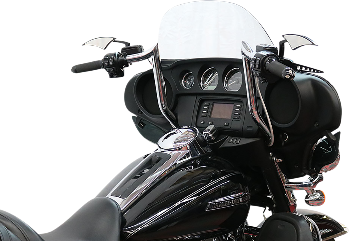 PAUL YAFFE BAGGER NATION Handlebar - Monkey Bagger - 12" - Chrome H00901