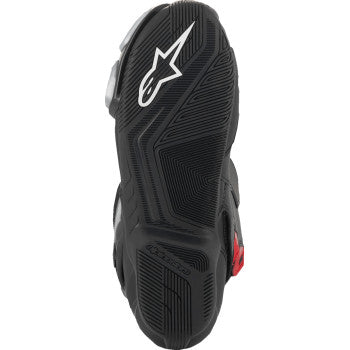 ALPINESTARS SMX-6 V3 Vented Boots - Black/Silver/Red - US 12.5/EU 48 2223225-199-48