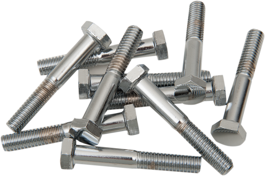 DRAG SPECIALTIES Bolts - Hex-Head - Chrome - 5/16"-18 x 1-3/4" MPB128